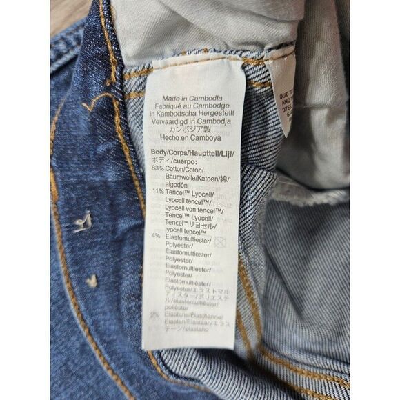 Madewell Womens Size 24 T High Rise Skinny Pockets Denim Blue Jeans - Picture 7 of 13